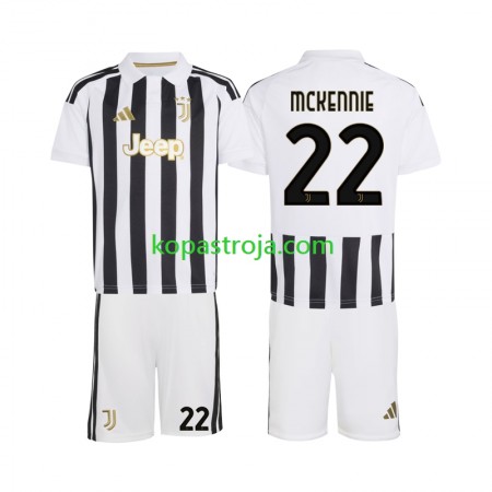 Billiga Fotbollströjor Juventus Weston McKennie 22 Barn Hemma tröja 2026/27 Kortärmad